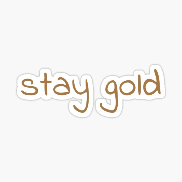 Artikel-Vorschau von Bleib Gold, minimalistisch, subtil, Bangtan, Kpop, liebe dich selbst, designt und verkauft von NoonaStudio.