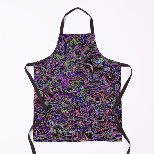 Item preview, Tangled - Abstract Pattern with Lines and Neon Colours designed and sold by Mandiness.