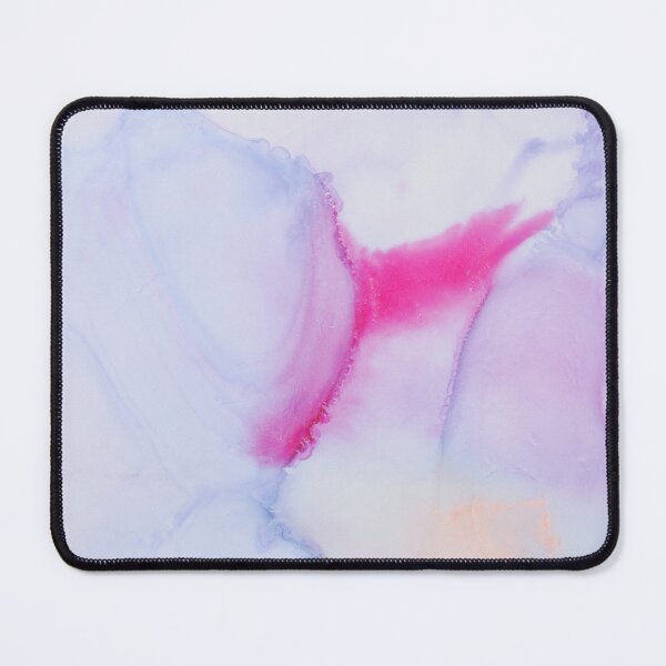 Item preview, Pink and Blue Violet Flowing Abstract Painting designed and sold by InkPaintingArt.
