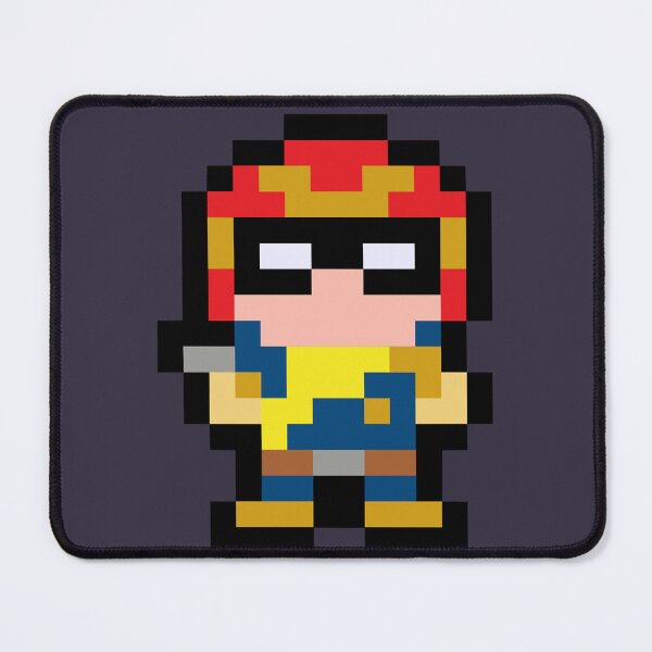 Item preview, Bright Famous Hunters Fight Pixel Captain Falcon Cute Fan designed and sold by KohlerGrenadine.