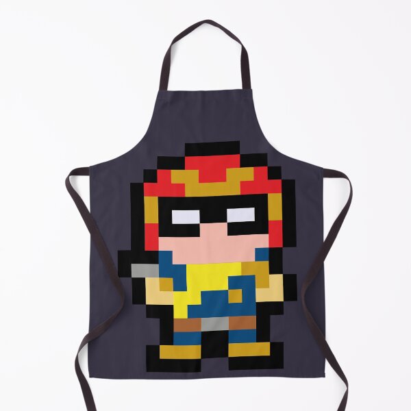 Item preview, Bright Famous Hunters Fight Pixel Captain Falcon Cute Fan designed and sold by KohlerGrenadine.