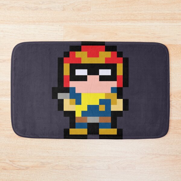 Item preview, Bright Famous Hunters Fight Pixel Captain Falcon Cute Fan designed and sold by KohlerGrenadine.