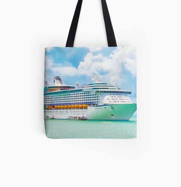 Royal Caribbean Cruise Ship All Over Print Tote Bag