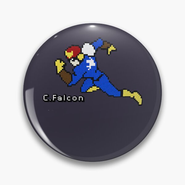 Item preview, Bright Famous Hunters Fight Pixel Falcon Retro Vintage designed and sold by KohlerGrenadine.
