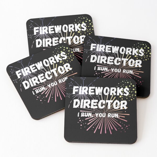 Item preview, FUNNY 4th of July T-shirt, Fireworks Director I Run You Run designed and sold by mystylecorner.