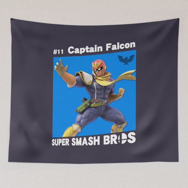 Item preview, Bright Famous Hunters Fight Smash Bros Ultimate - 11 Captain Falcon Gifts For Fan designed and sold by KohlerGrenadine.