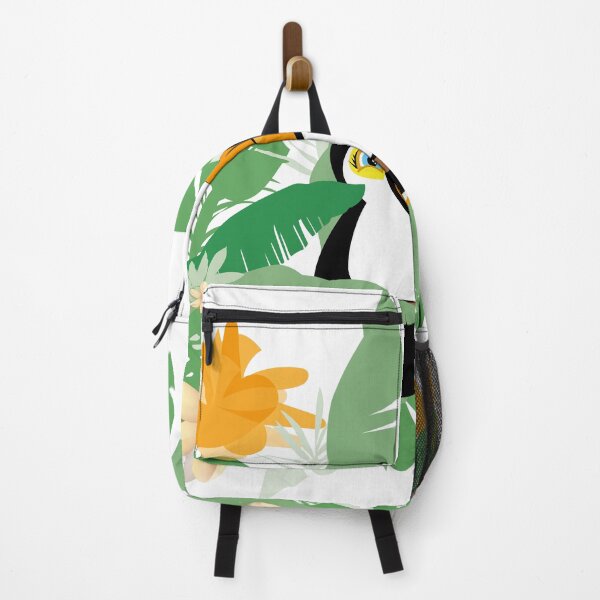 Item preview, Cute little toucan bird, sitting on a branche in the rainforest designed and sold by melissamaduka.