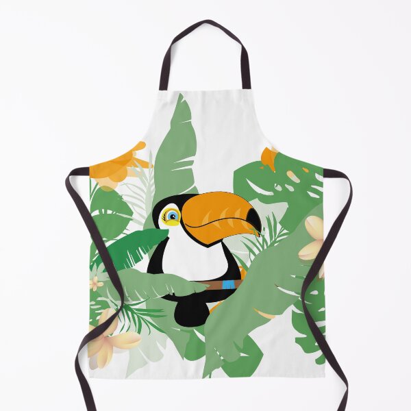 Item preview, Cute little toucan bird, sitting on a branche in the rainforest designed and sold by melissamaduka.