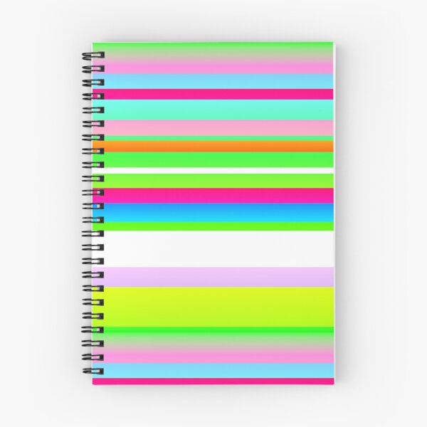 Item preview, colorful multicolored striped | Colorful multicolored horizontal stripes designed and sold by lausn.