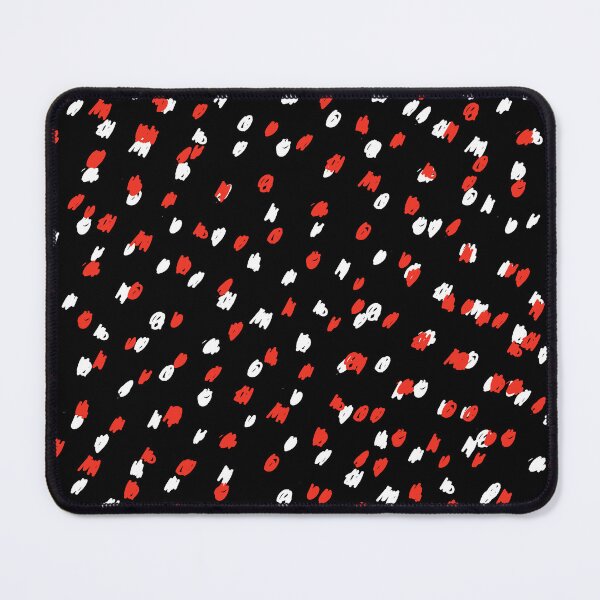 Item preview, Speckled black white and red pattern designed and sold by DemonicGloom.