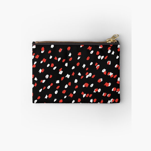 Item preview, Speckled black white and red pattern designed and sold by DemonicGloom.