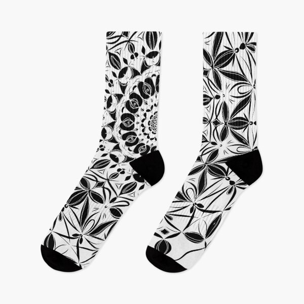 Item preview, black and white mandala designed and sold by Kosinskaya.