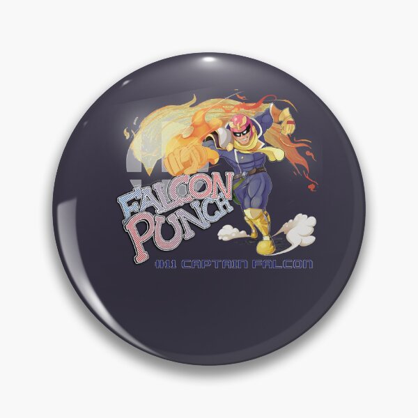 Item preview, Bright Famous Hunters Fight Smash Ultimate 11 Captain Falcon Vintage designed and sold by KohlerGrenadine.