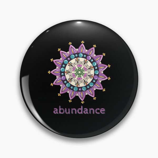 Item preview, Abundance Mandala Design designed and sold by PapitosPlace.