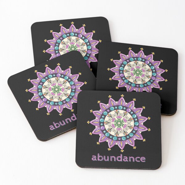 Item preview, Abundance Mandala Design designed and sold by PapitosPlace.