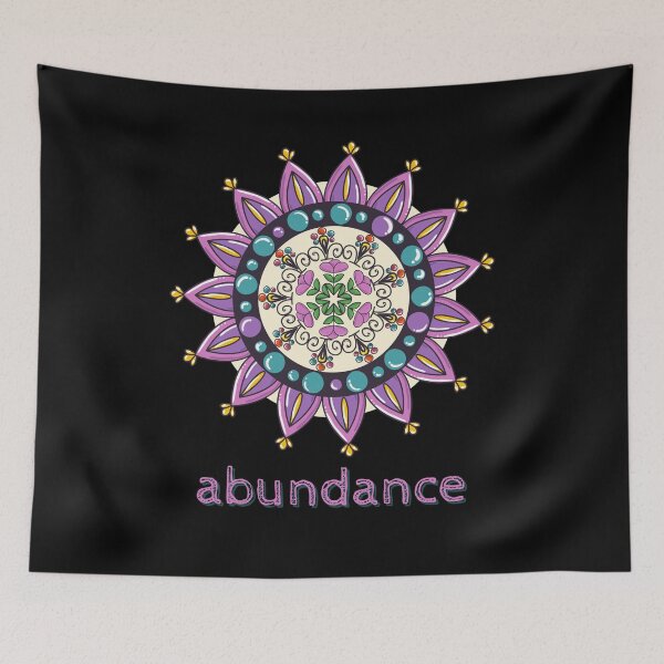 Item preview, Abundance Mandala Design designed and sold by PapitosPlace.