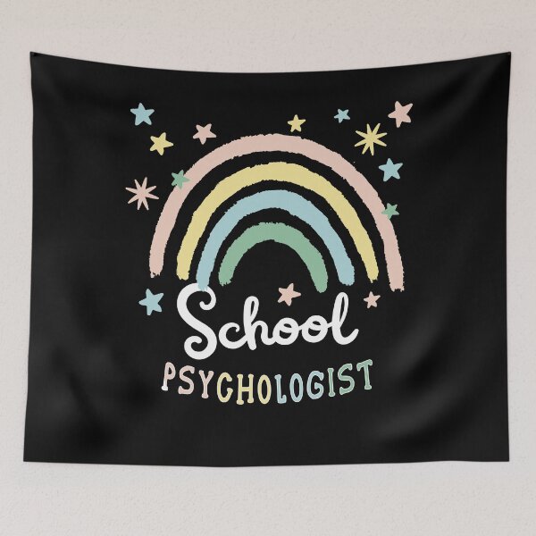 Item preview, School Psychologist Rainbow Quote designed and sold by MrEddie10.