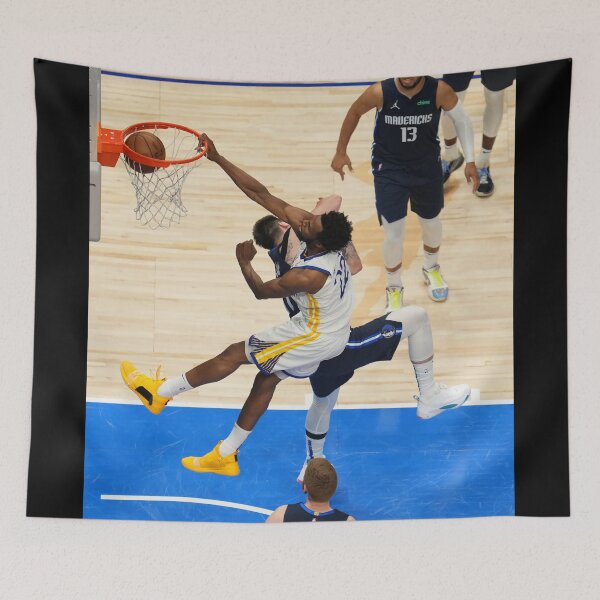 Item preview, Andrew Wiggins Posterized Luka Doncic designed and sold by MichaelBK11.
