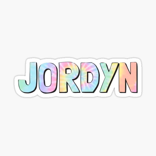Jordyn Stickers  Redbubble
