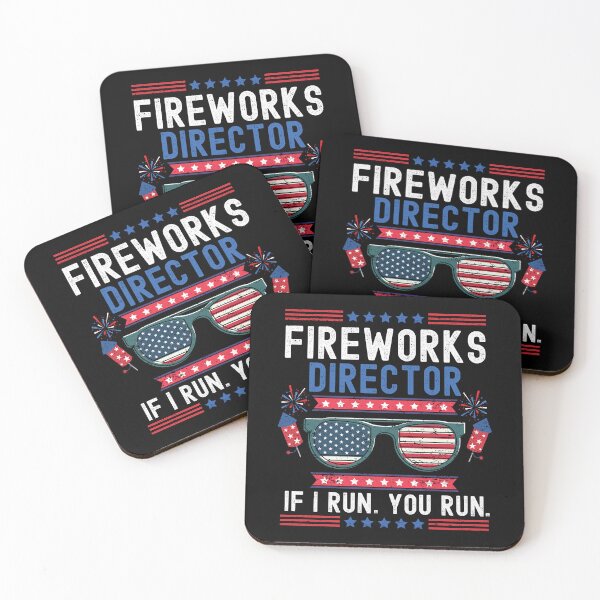Item preview, Fireworks Director If I Run You Run (4th Of July Funny Gift) designed and sold by i-longmanshop.