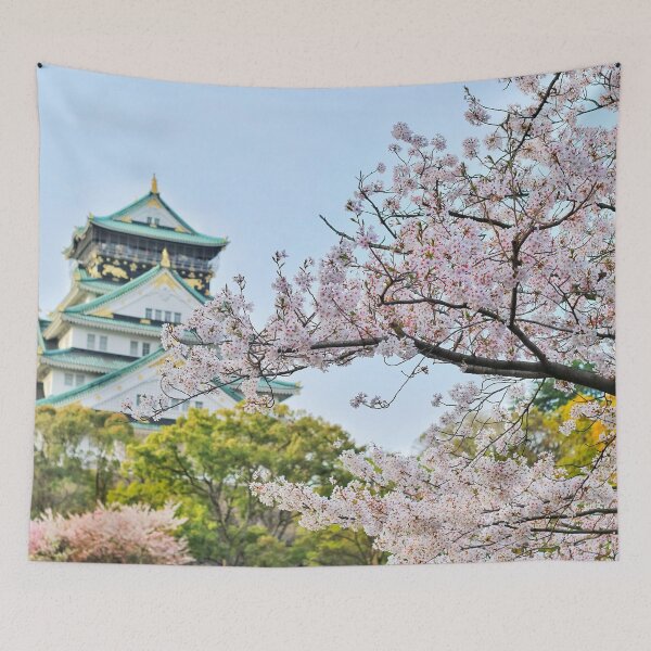 Item preview, Cherry blossom near Osaka Castle (Japan) designed and sold by Raureif.