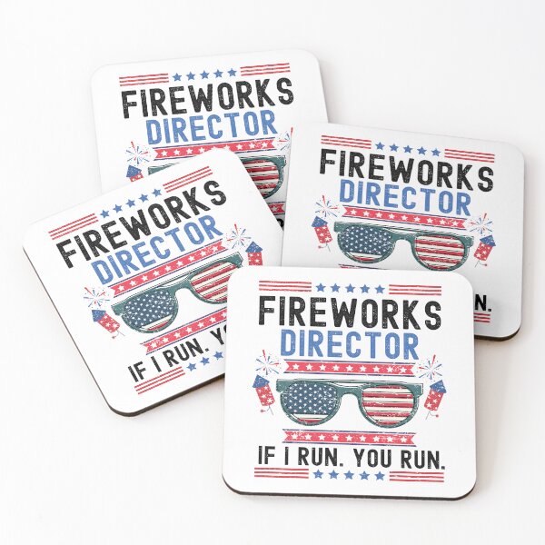 Item preview, Fireworks Director If I Run You Run (4th Of July Funny Gift) designed and sold by i-longmanshop.