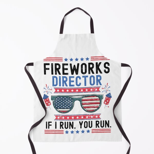 Item preview, Fireworks Director If I Run You Run (4th Of July Funny Gift) designed and sold by i-longmanshop.