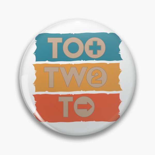 Item preview, Too, Two, To - If you know, you know designed and sold by Finde.