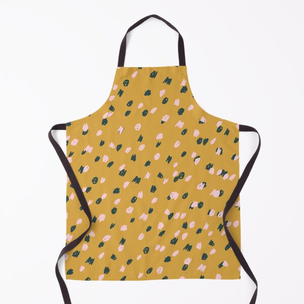 Item preview, Yellow black and light pink speckled pattern designed and sold by DemonicGloom.