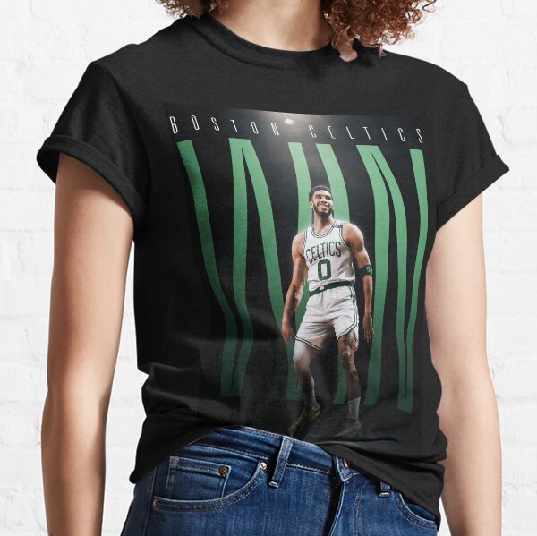 Nike Youth Boston Celtics Jayson Tatum #0 T-Shirt - Black - M Each