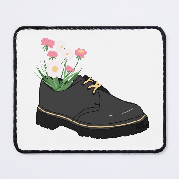 Item preview, Dr Martens with growing wildflowers inside designed and sold by AmeliasArtistry.