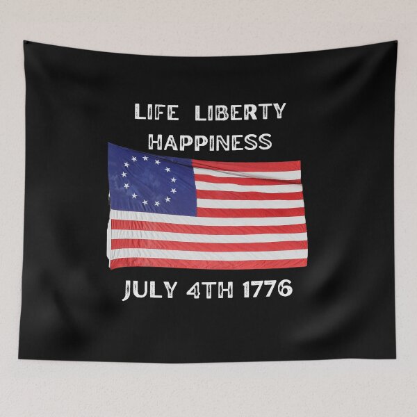 Item preview, Life, Liberty , Happiness, 4th July celebration, independence day, USA designed and sold by allycat57.