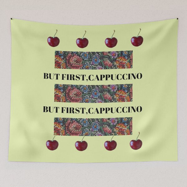 Item preview, But first, cappuccino  designed and sold by boomantique.