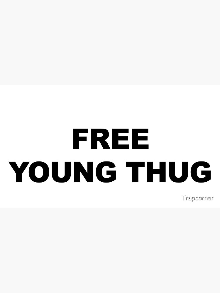 Free Gunna Young Thug & YSL in white color Cap for Sale by Trapcorner