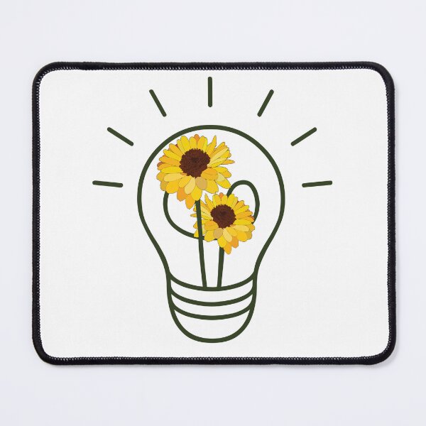Item preview, Light Bulb Yellow Flowers designed and sold by beefrancky.