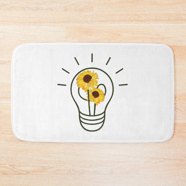 Item preview, Light Bulb Yellow Flowers designed and sold by beefrancky.