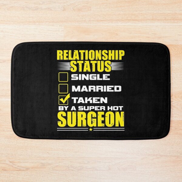 Item preview, Funny His and Her Gift Idea Surgeon Relationship Status designed and sold by haselshirt.