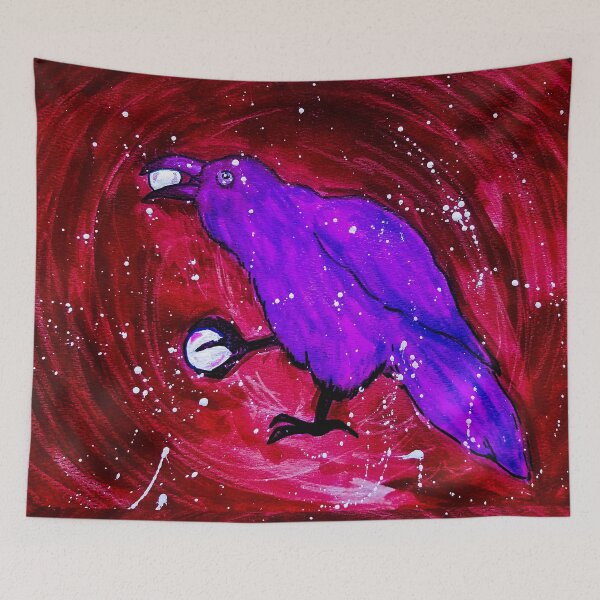 Item preview, Purple Raven designed and sold by Nicole Angeline.