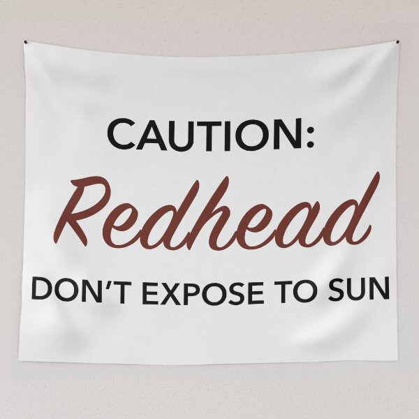 Item preview, Caution: Redhead designed and sold by Jill Weisman.