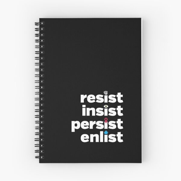 Item preview, RESIST, INSIST, PERSIST, ENLIST designed and sold by TeesbyDD.
