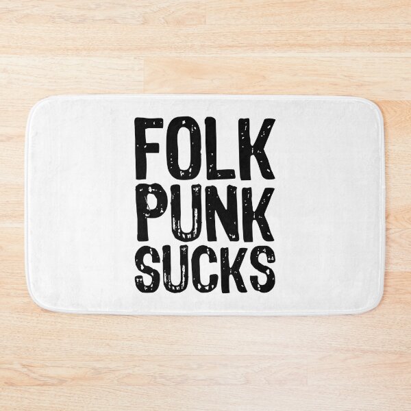 Item preview, Folk Punk Sucks designed and sold by The "I Love Everything" Shop.