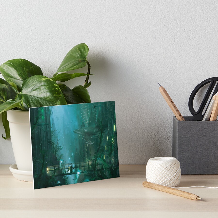 Rapture Walk Art Board Print
