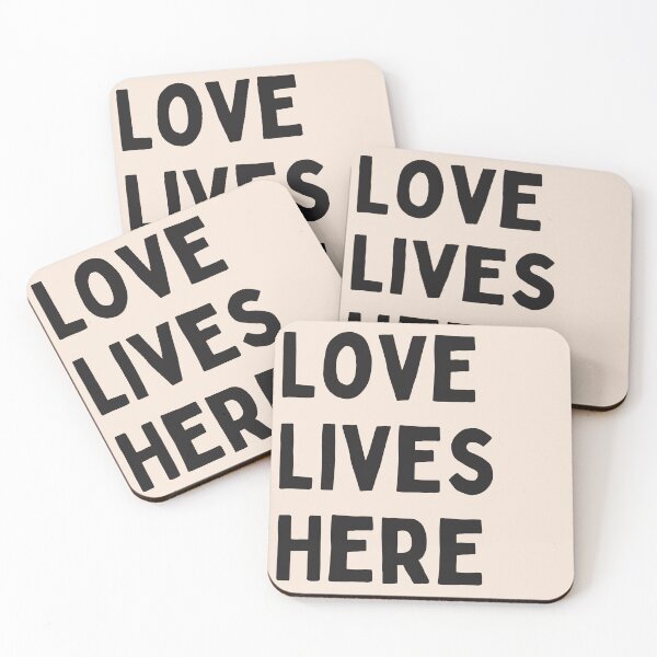 Item preview, Love Lives Here designed and sold by DemonicGloom.