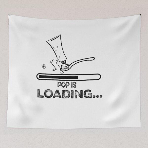 Item preview,  Pop Now Loading Teeth Funny Dental Desgine designed and sold by ilias13.