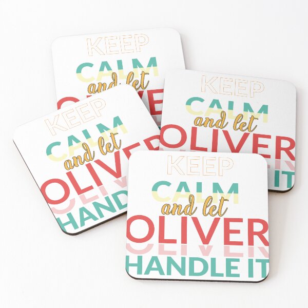 Item preview, Keep Calm and Let Oliver Handle It - OLIVER Name designed and sold by creativeMOW.