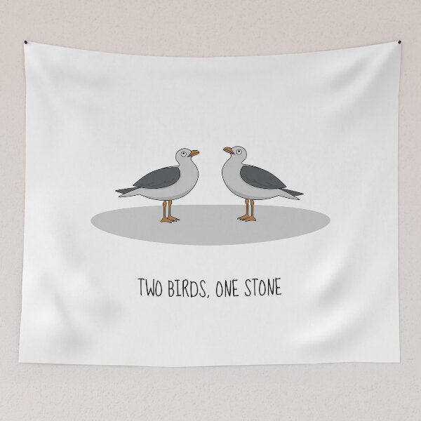 Item preview, Two Birds With One Stone designed and sold by L1nes.