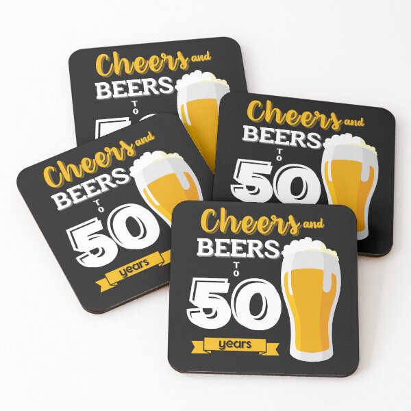 Item preview, Cheers and Beers to 50 Years  designed and sold by Luckydesign1975.