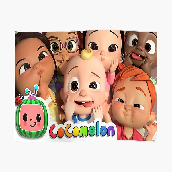 vivero de cocomelon Póster