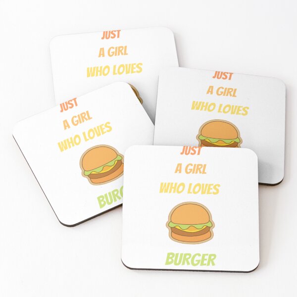 Item preview, just a girl who loves burger designed and sold by nadeesha55.
