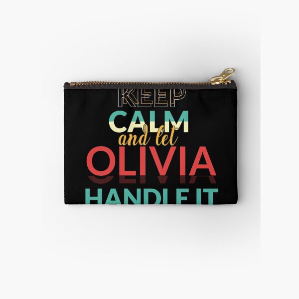 Aperçu de l'œuvre Restez calme et laissez Olivia le faire - OLIVIA Name créée et vendue par creativeMOW.